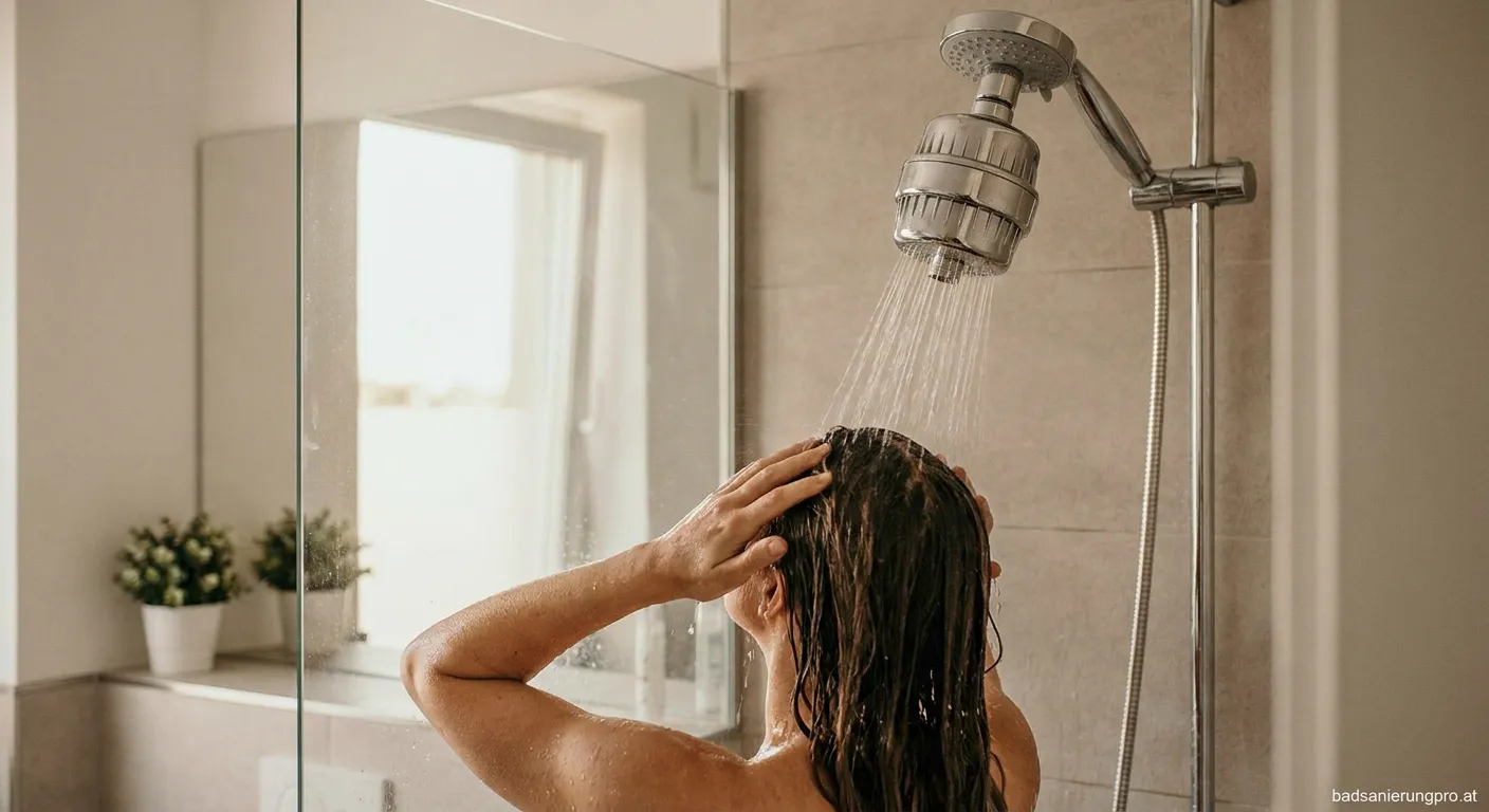 Wasserfilter Dusche zur effektiven Chlorentfernung im modernen Badezimmer